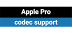 apple pro codecs