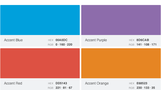 drastic accent colors