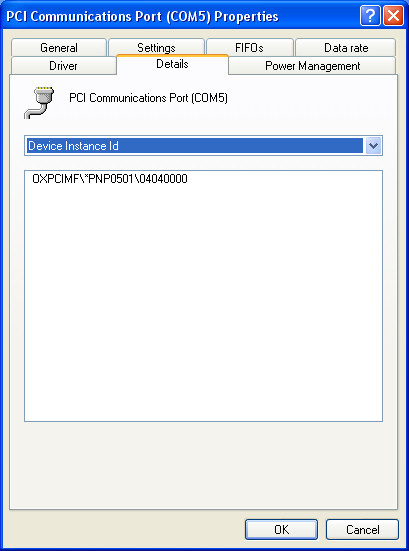 manual config details