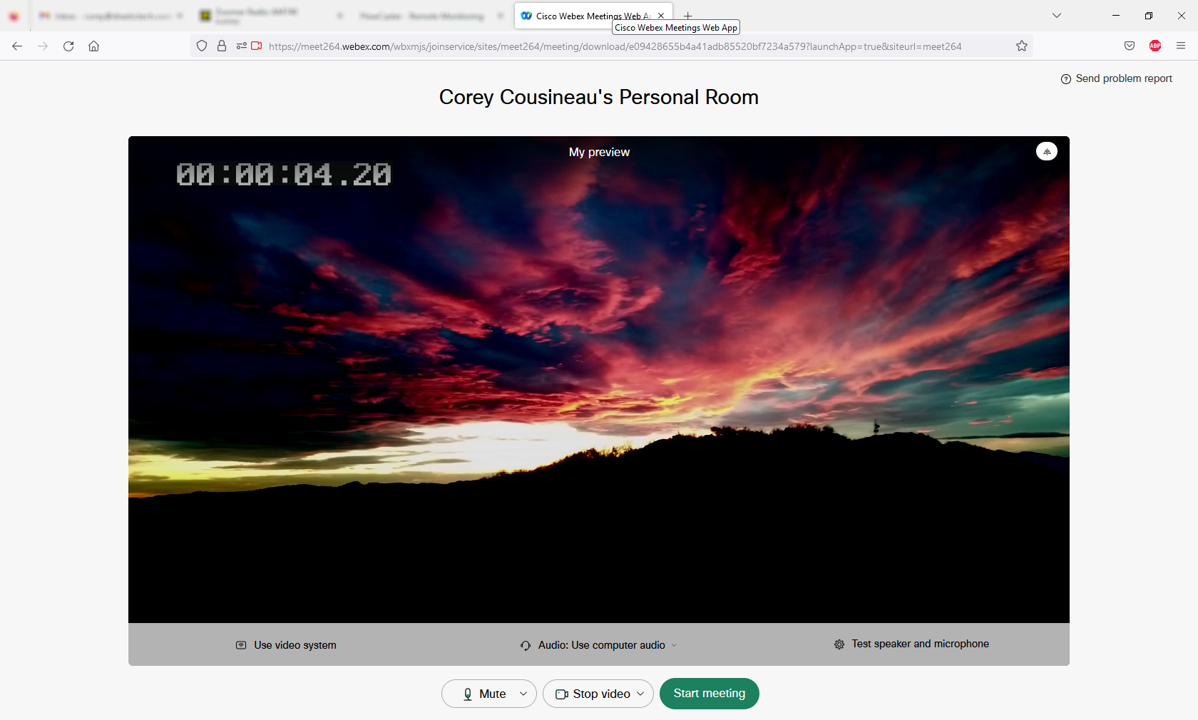 fc webex preview