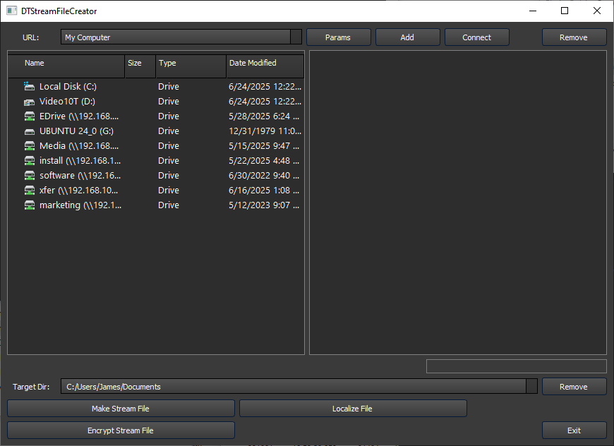 main UI
