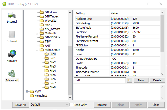 DDRSetupMultiOutput File0