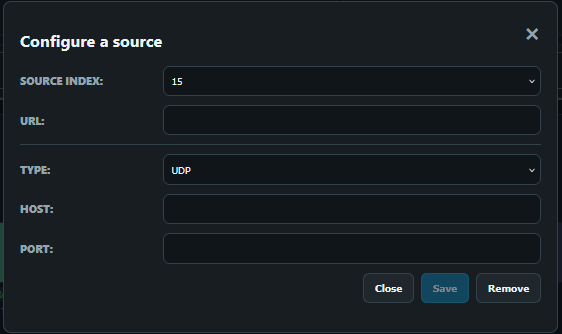configure source
