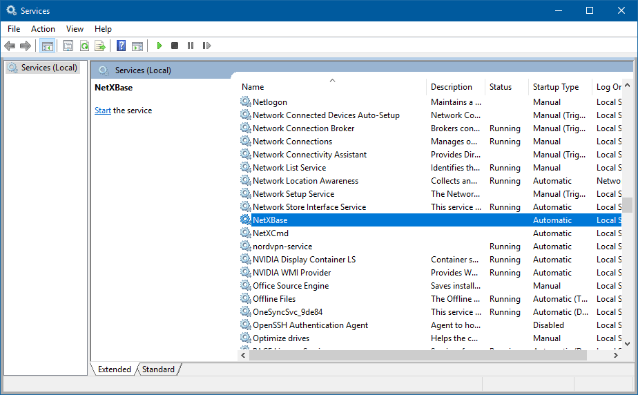WindowsServicesPanel