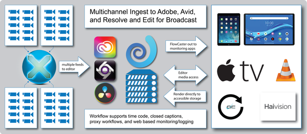 editor enterprise ingest edit