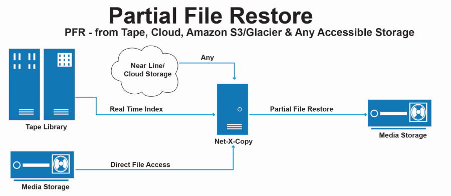 partial file restore