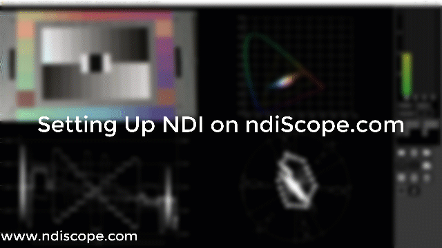 ndiScope.com Setup Demo