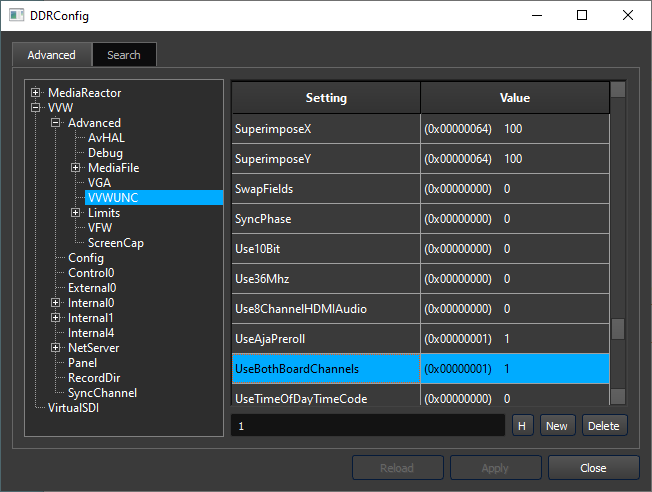 DDRConfig Adv UseBothBoardChannels
