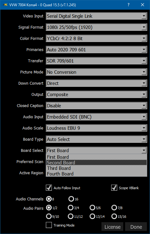 Scope SelectVirtualBoard