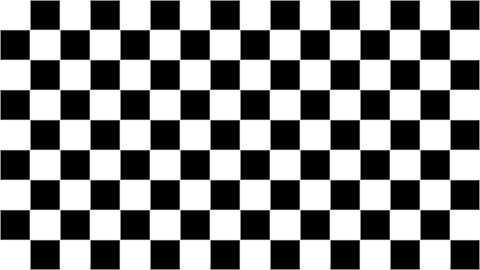 Checkerboard framed