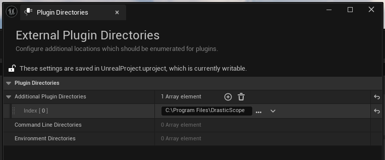 directories select