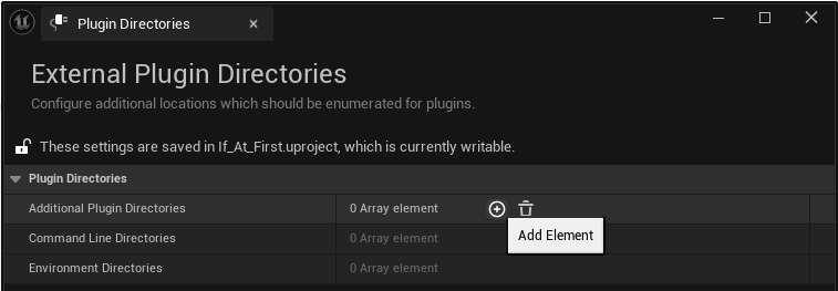 plugin directories