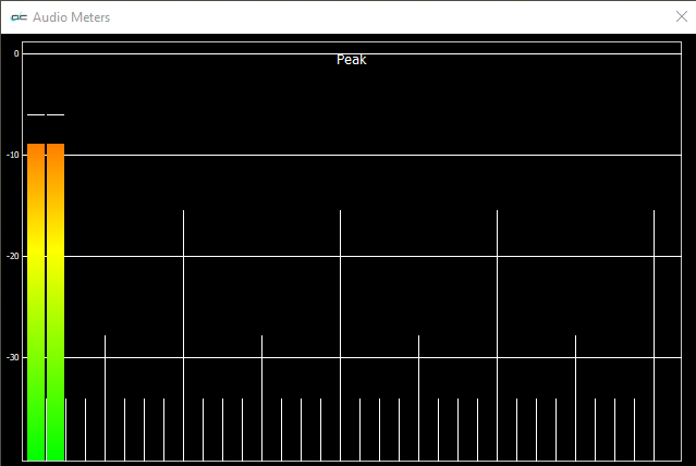 audio meters