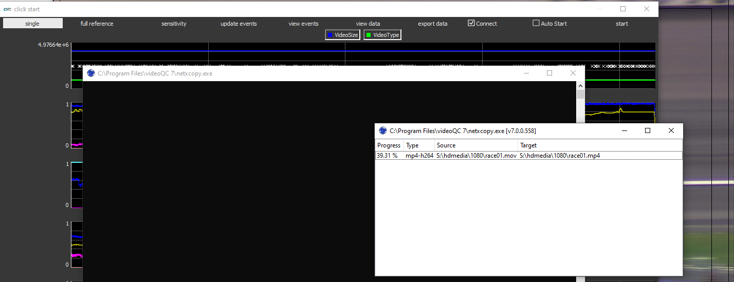 proxy file progress